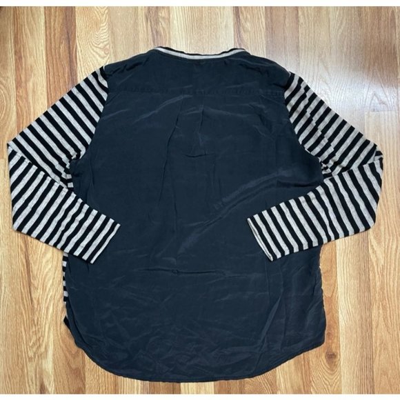 Fossil Striped Relaxed Women's Top Medium - Picture 5 of 7